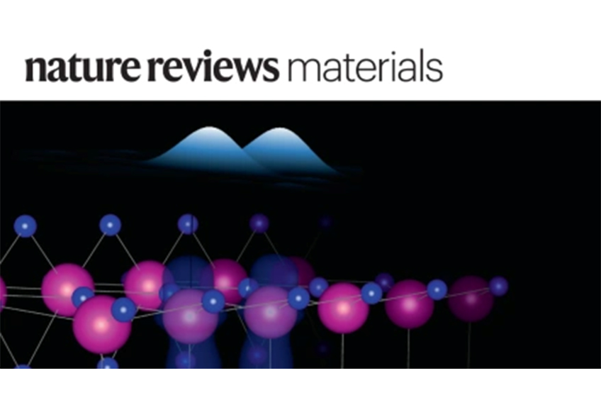 Polarons in materials on the cover Nature Review Materials